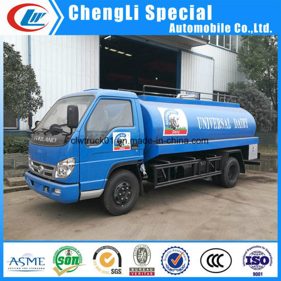 Food Grade Stainless Steel Tank Truck for Transport Milk