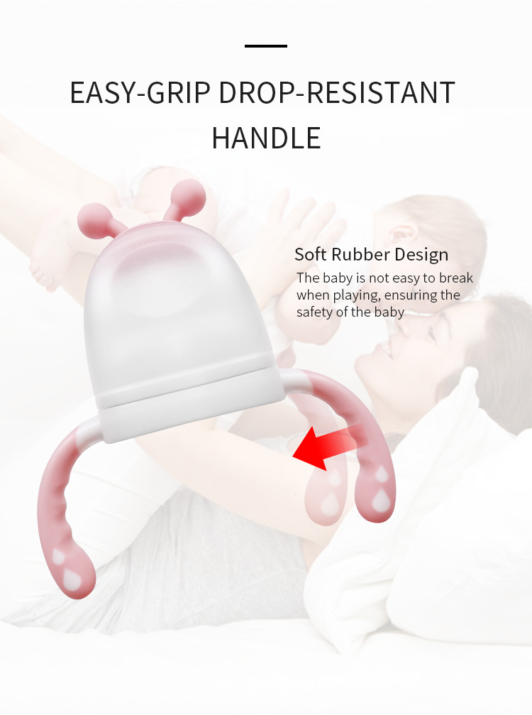 Baby Bottle Handle for Wide Neck Baby Bottle