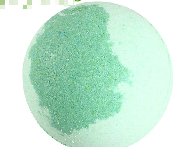 Private Label Wholesale Color Mesh Sponge Bath Ball Dissolv Bath Salt Ball for Skin Care