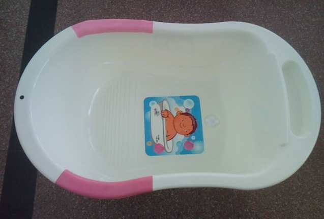 Plastic Baby Bath Tub, Plastic Bathtub for Kids Shower
