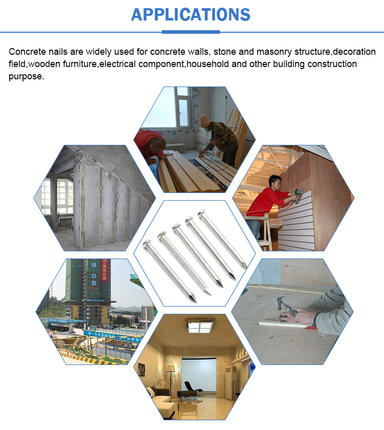 2019 New Design High Quality Concrete Nails
