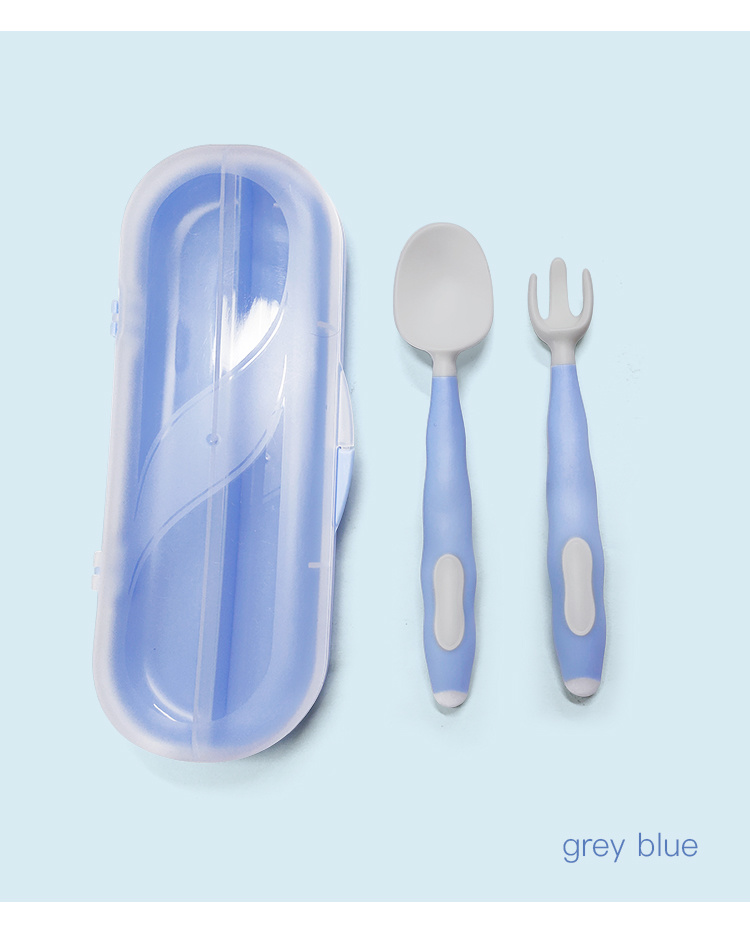 Bendable Spoon and Fork Twisting Spoon Set Safe Material with Case
