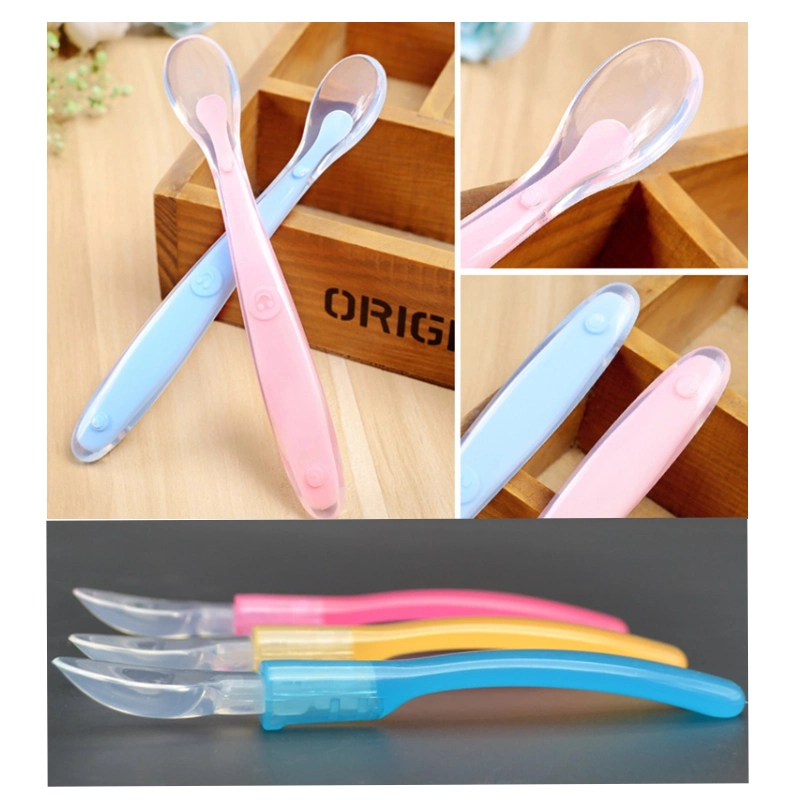 Custom Plastic Injection Molding New Born Baby Feeding Spoon