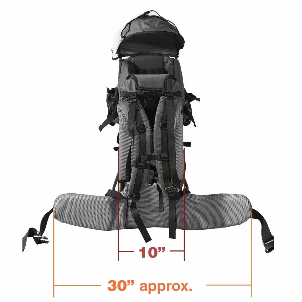 Newest Baby Toddler Hiking Backpack Carrier Camping Child Carriers with Rain Sun Cover