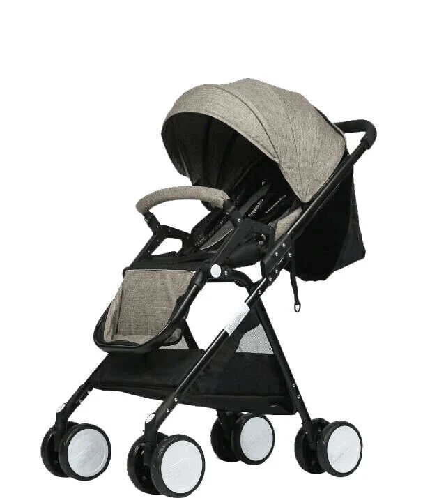 High Landscape Baby Stroller Egg Shape Aluminum Baby Stroller High View Kid Stroller