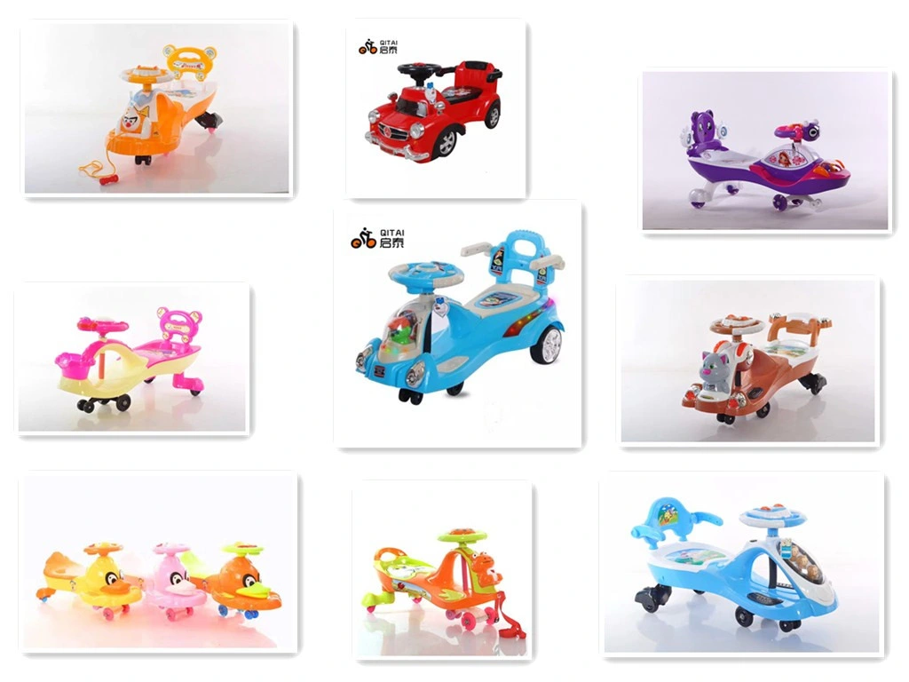 New Plastic Baby Toys Baby Swing Car Twist Car Ride on Car