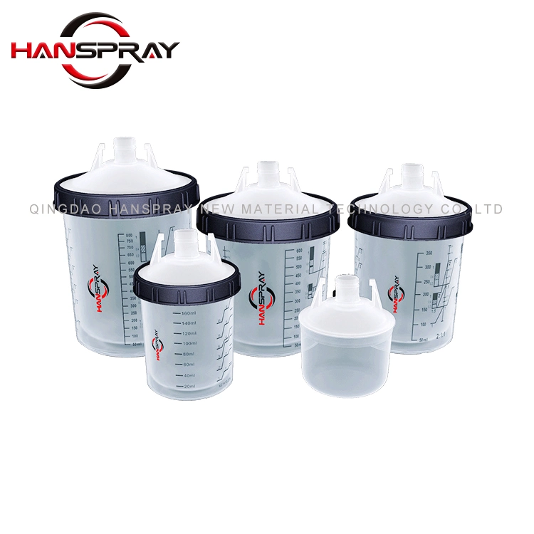 Quick Mix Plastic Paint Mixing Cups Measuring Sps Cup Paint Preparation System Plastic Paint Cup
