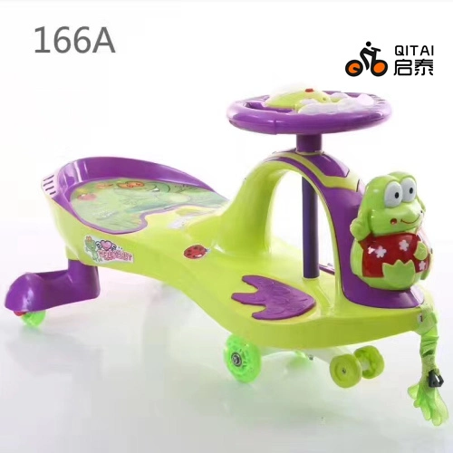 New Plastic Baby Toys Baby Swing Car Twist Car Ride on Car