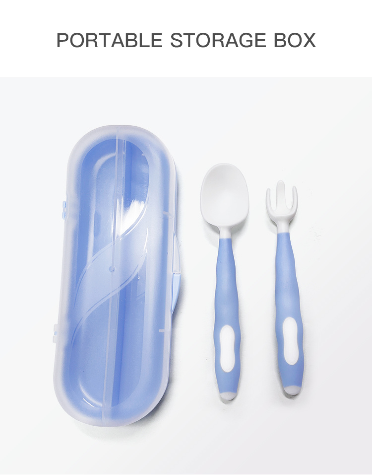 Bendable Spoon and Fork Twisting Spoon Set Safe Material with Case