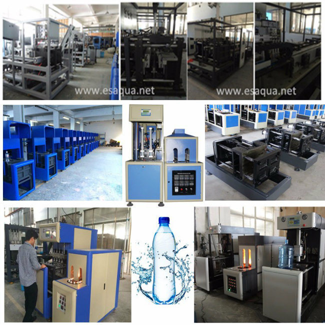 Fully Automatic Blow Molding Pet Bottle Making Semi Automatic Blower Perform Make Bottle Machine