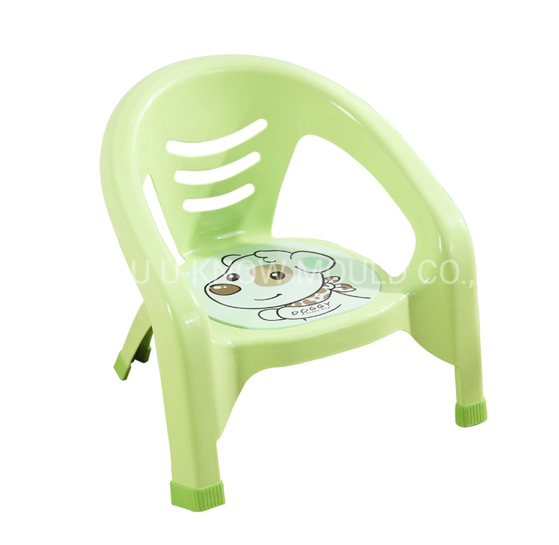 Cartoon Plastic Children Chair Injection Mould Small Baby Chair Mold