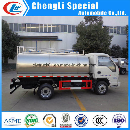 Food Grade Stainless Steel Tank Truck for Transport Milk