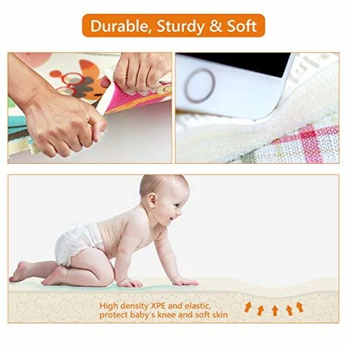 Folding Waterproof XPE Foam Baby Floor Eco-Friendly Crawling Mat Educational Puzzle Baby Playing Mat