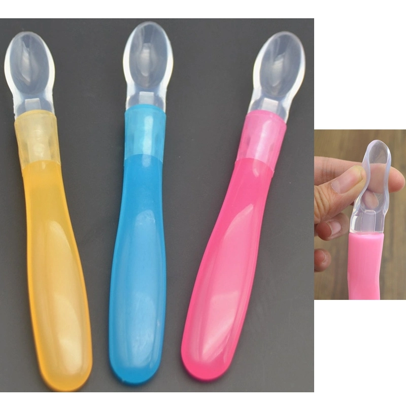 Custom Plastic Injection Molding New Born Baby Feeding Spoon