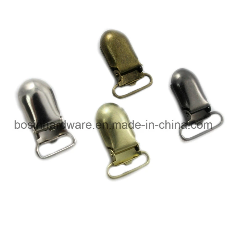 Hardware Metal Pacifier Suspender Clip