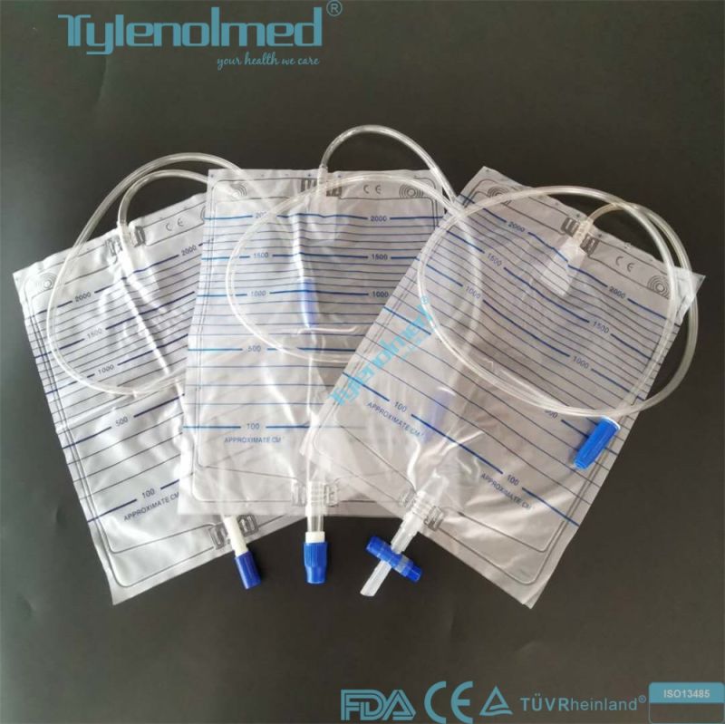 Medical Products PVC Drainage Urine Bag for Children and Adult