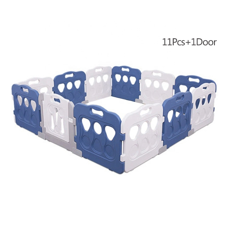 Foldable Interlock Play Pen Toy for Kids 0 Year up Educational Learning Toy Safe Play Yards for Children Baby Boys Girls Multicolor with Storage Box