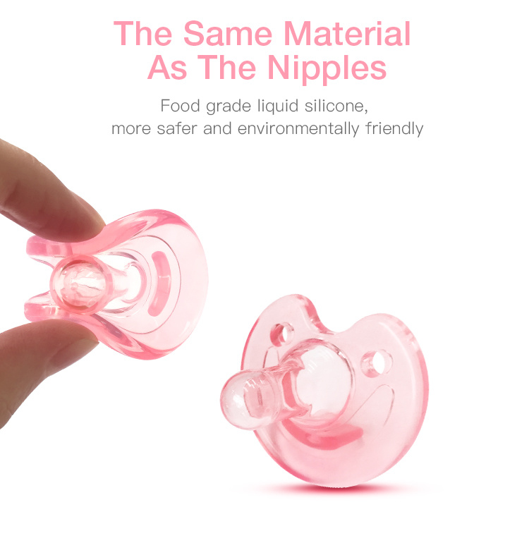 BPA Free Baby Silicone Nipple Smile Elephant Pacifier