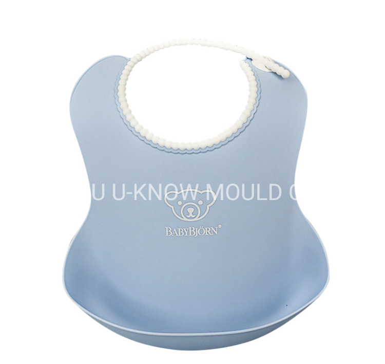 Plastic Silicone Baby Bib Injection Mould