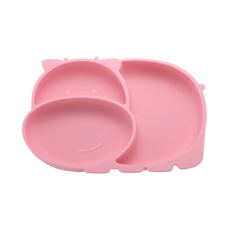 Wholesale BPA Free Baby Mat Feeder Baby Feeding Suction Cup Silicone Bowl Plate