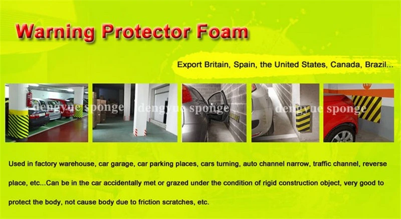 Parking Safety Garage Protector Rubber Foam Reflective Corner Guard