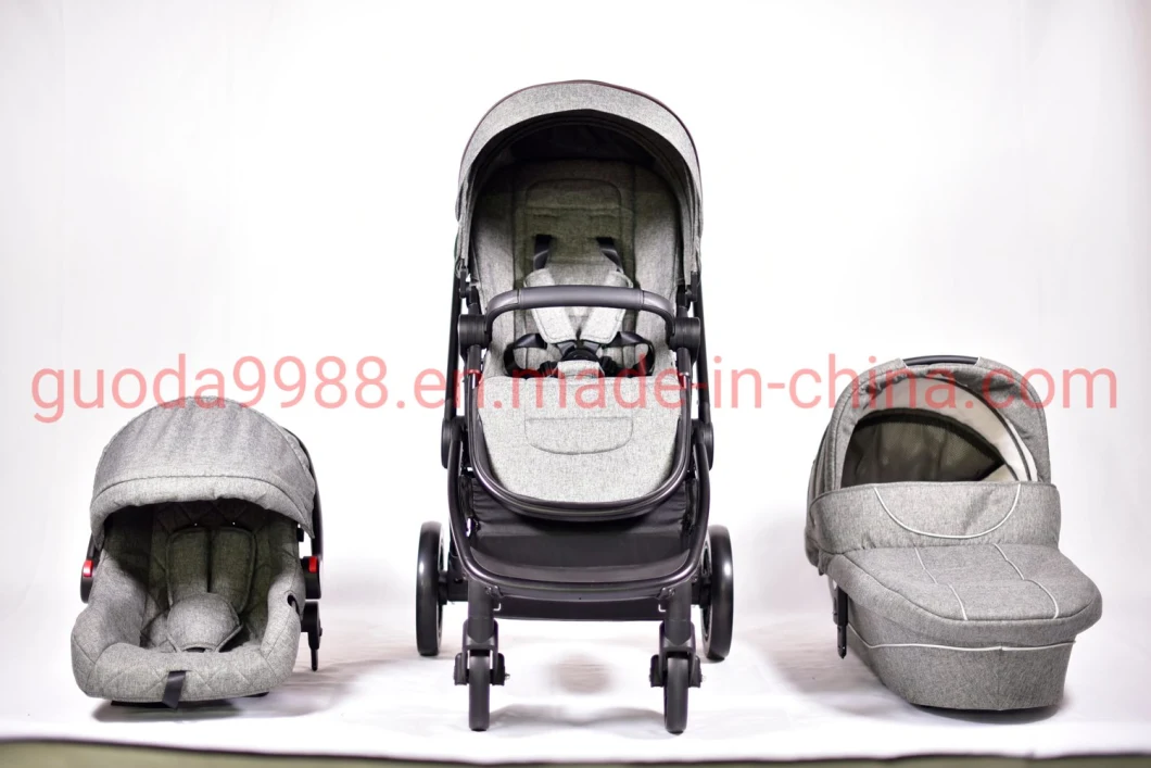 Factory Multi Function Baby Stroller 3 in 1 Baby Stroller Pram
