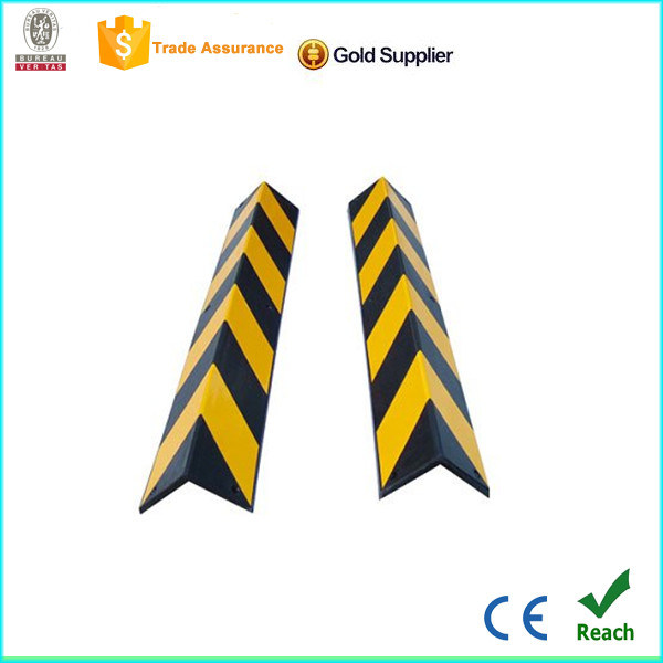Grade One Rubber Corner Guard with Yellow Reflector