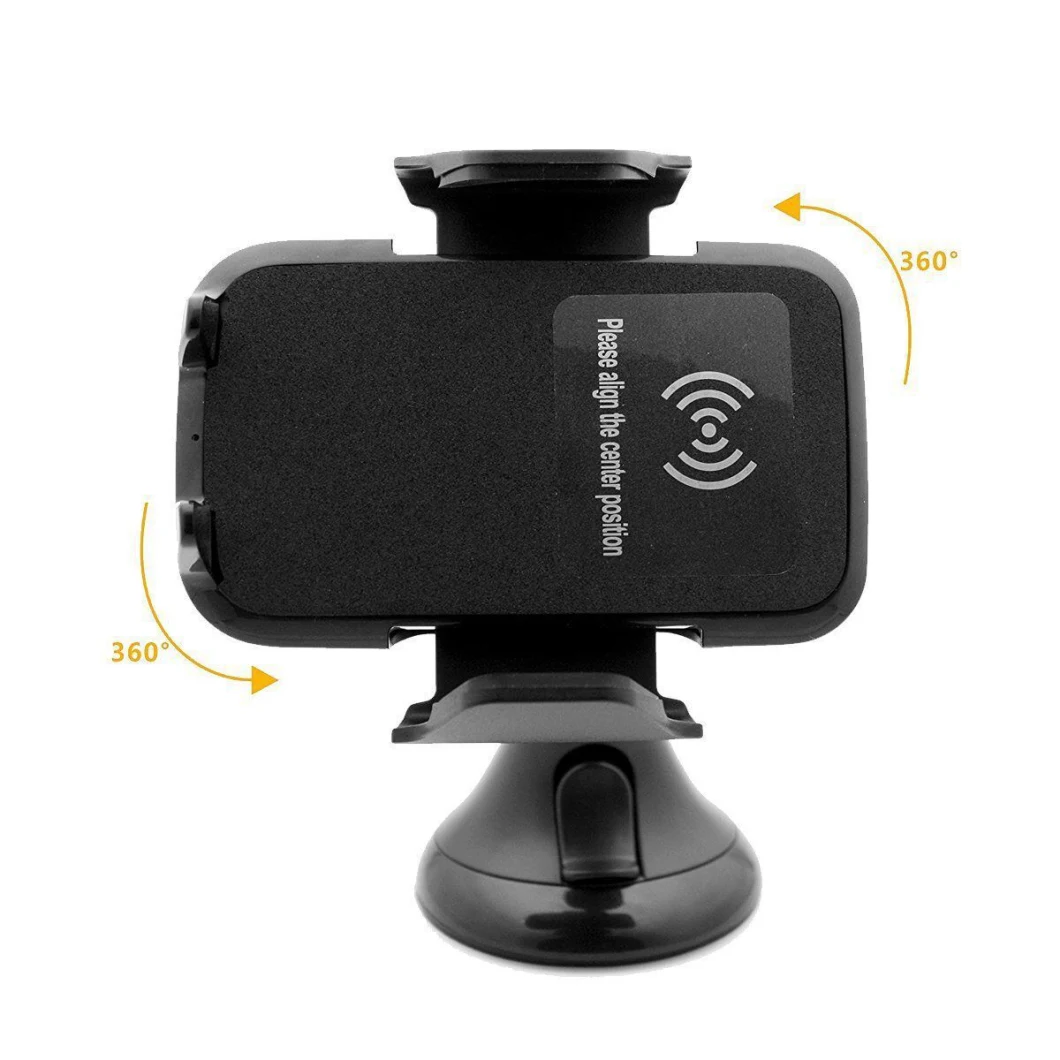 Qi Magnetic Induction Charger Holder Qi Wireless Car Cup Holder Induction Charger