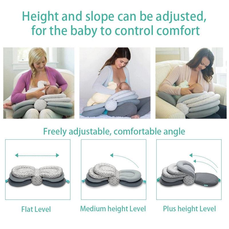 Multifunction Nursing Pillow Baby Feeding Layers Adjustable Model Cushion Breastfeeding Baby Pillows