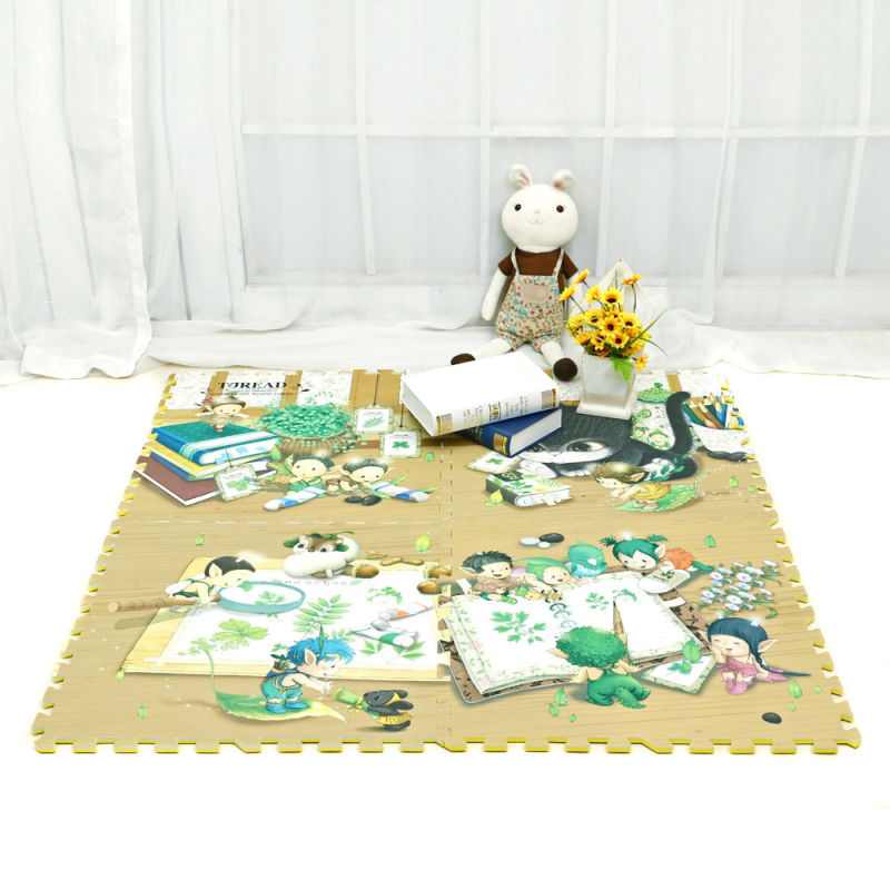 Kindergarten Equipment Baby Playing Foam Mat Baby Play Mat Gym