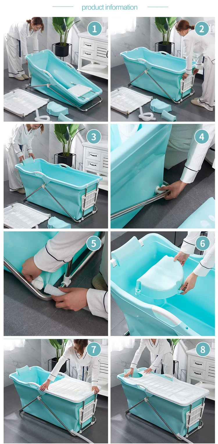 2020 SGS Test Passed Cheap Baby Foldable Bathtub, Newest Type PP5 Chinese Portable Baby Folding Badbaljan