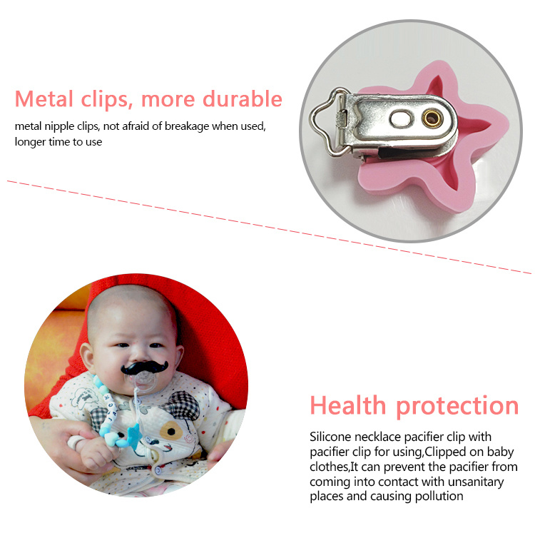New 2018 Cute Baby Pacifier /Silicone Baby Pacifier Clip for Baby