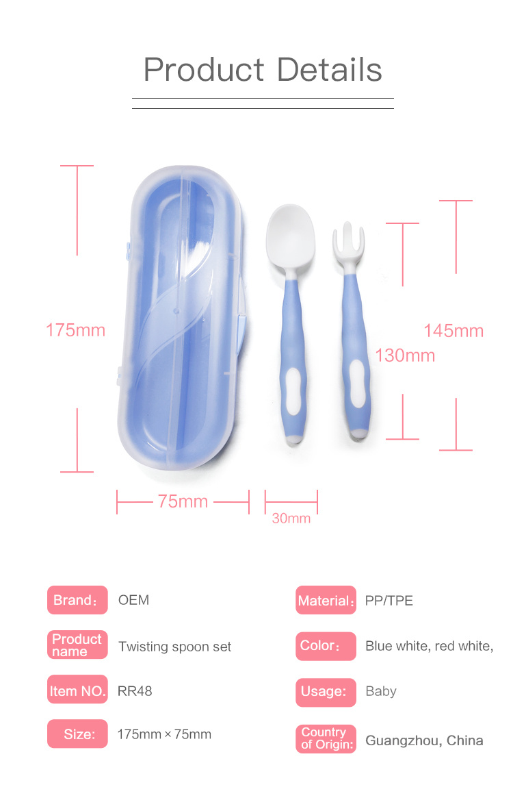 Silicone Baby Spoon Set Infant Spoon Bottle Spoon Set