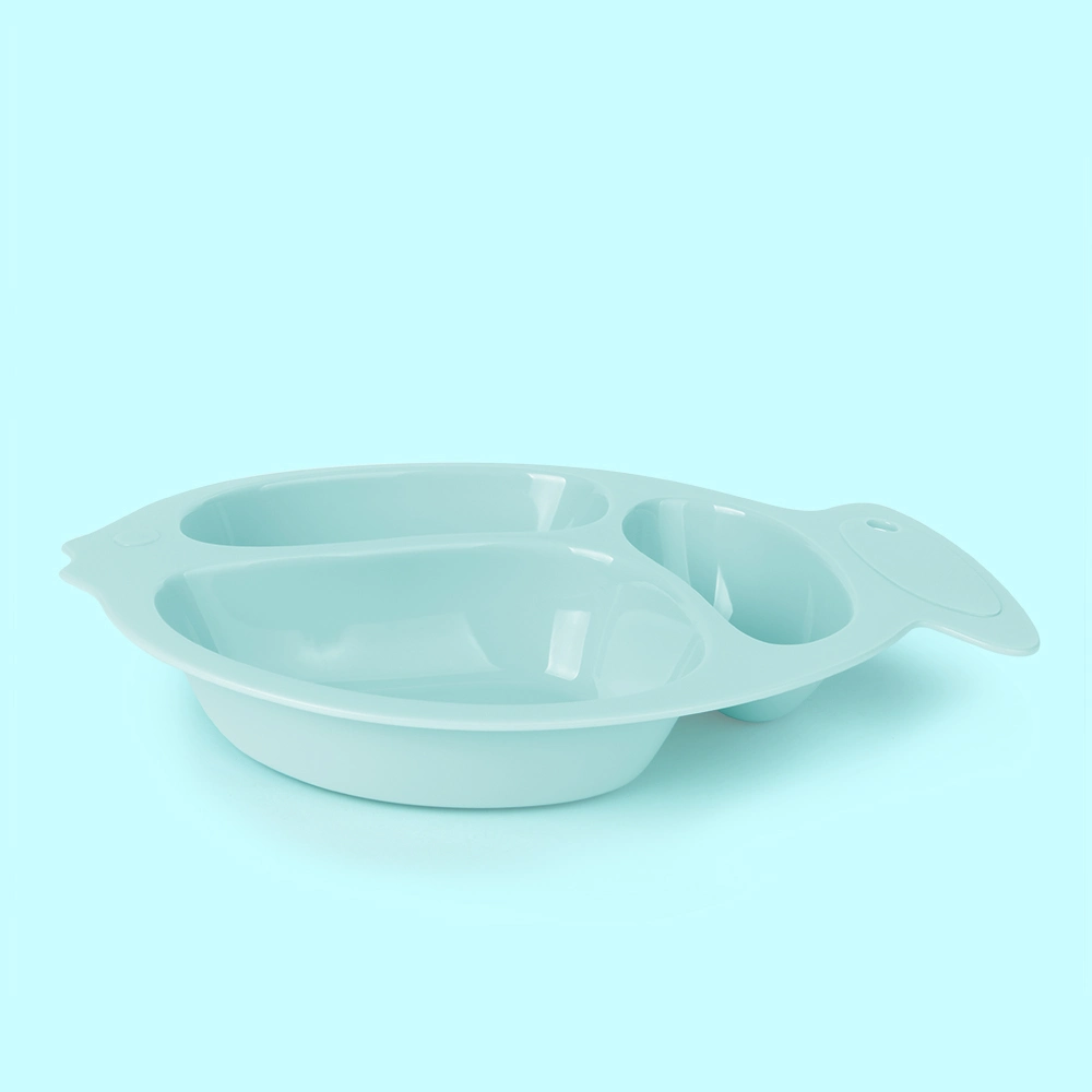Customized High Quality Spill-Proof Bowl Food Grade PP Kids First Self-Feeding Plates