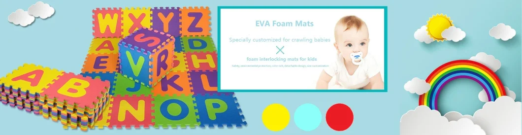 Educational Numbers Play Interlocking Puzzle Mats Baby Play Mat Floor Mat