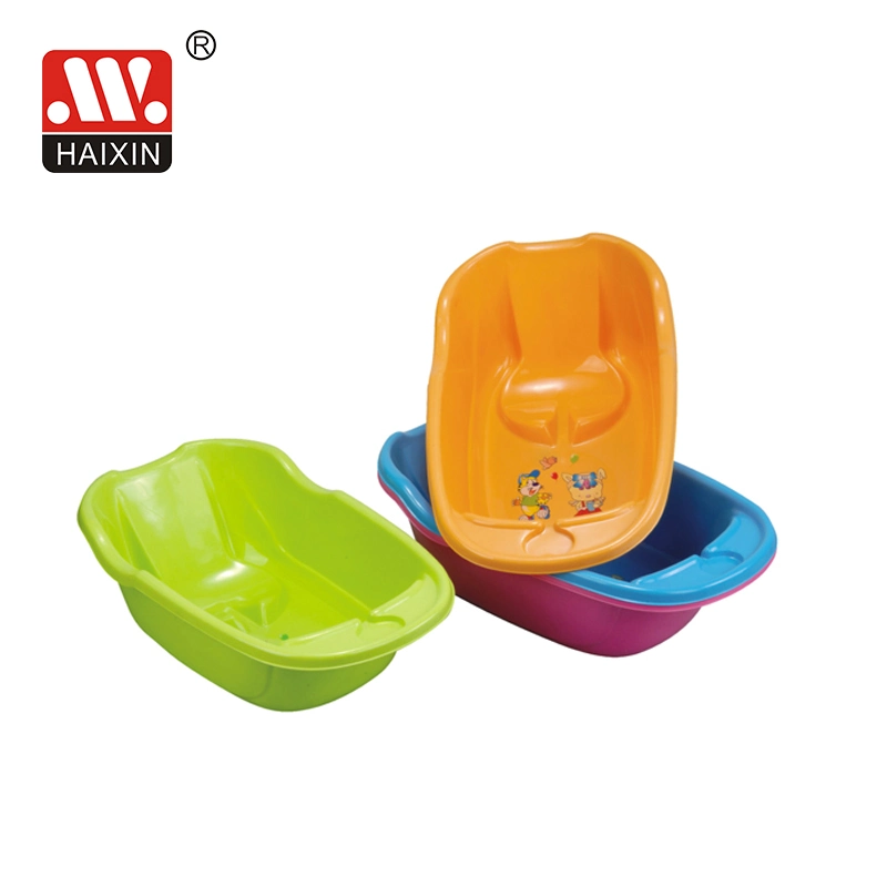 Plastic Colorful Baby Bath Deep Bucket/Baby Bathtub for Home Kids Shower