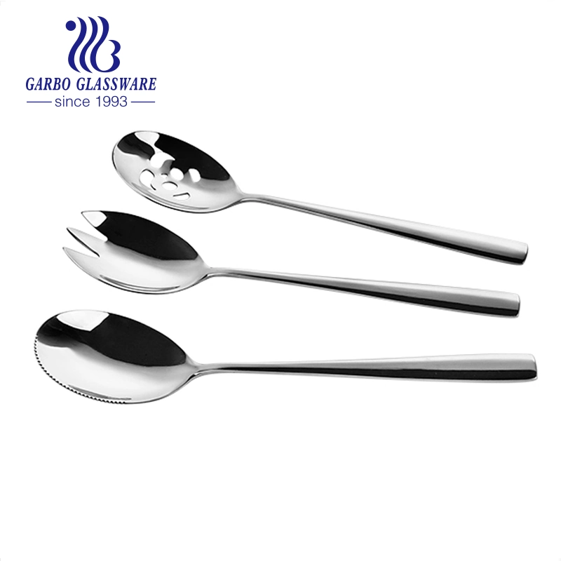 Home Use Food Grade Stainless Steel Spoon Set Dinner Spoon Sliverware Spoon Matte Finish Sm139
