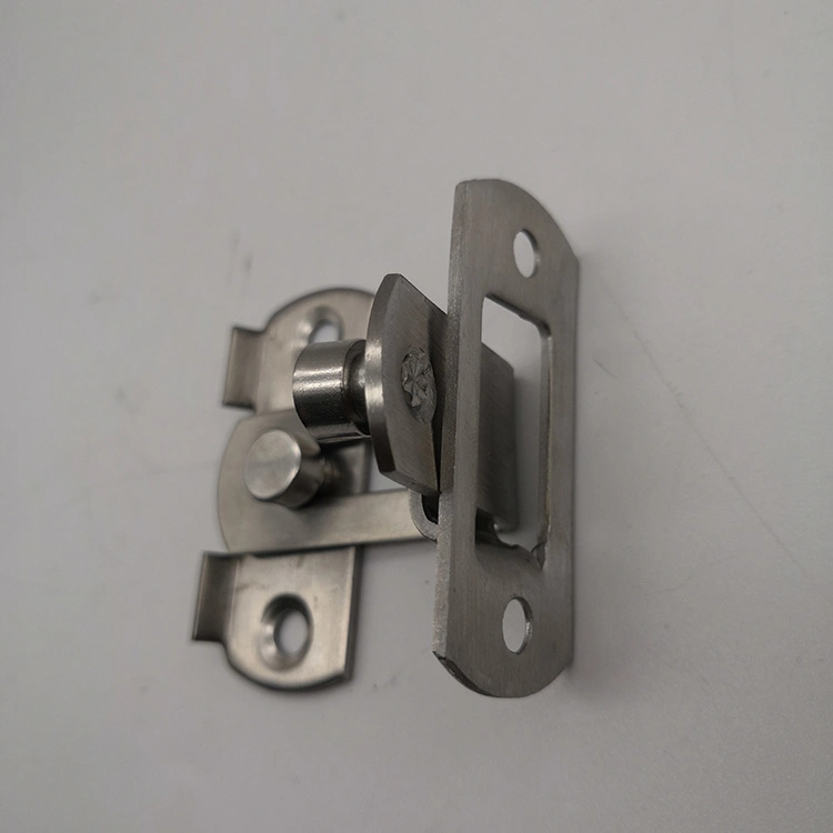 90 Degree Stainless Steel Slide Bolt Door Safety Guard Latch