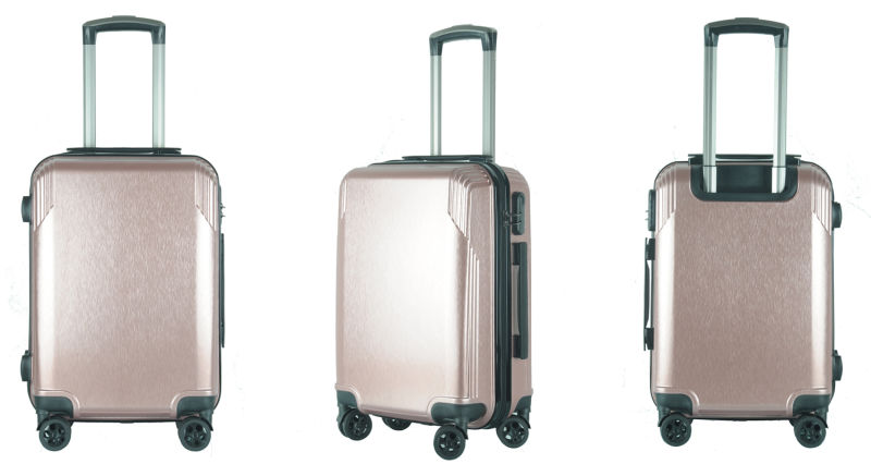 3PCS OEM PC Hardside Trolley Bag Flexible Spinner Travel Suitcase