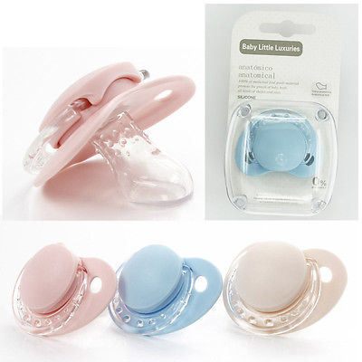 Silicone Rubber Baby Feeding Pacifier for Infant Teething Training