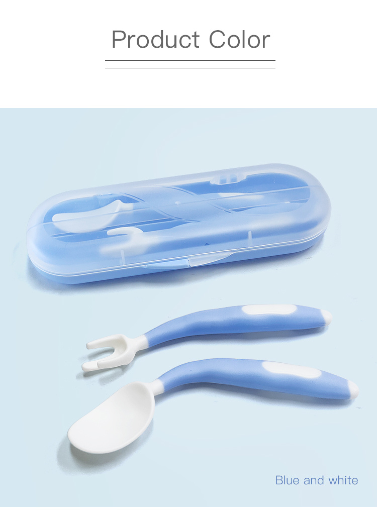 Bendable Spoon and Fork Twisting Spoon Set Safe Material with Case