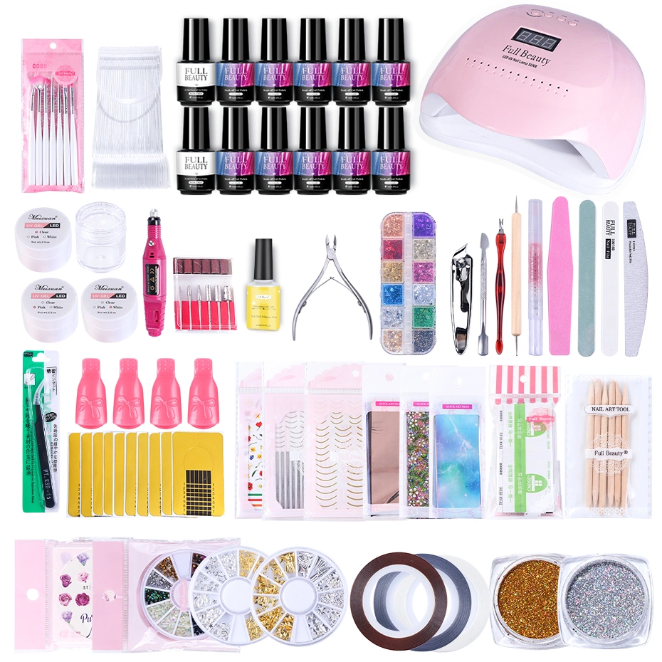 Wholesale Nail Gel Polish Manicure Kit for Art Nail