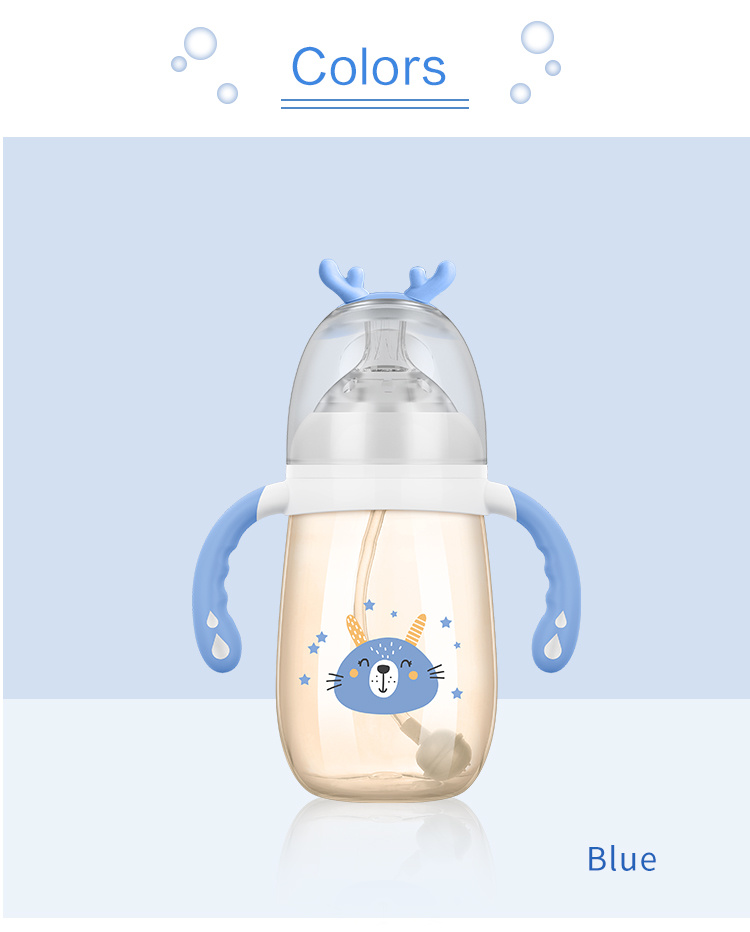 Infant Breastmilk Feeding Bottle Baby PPSU Feeder Bottle