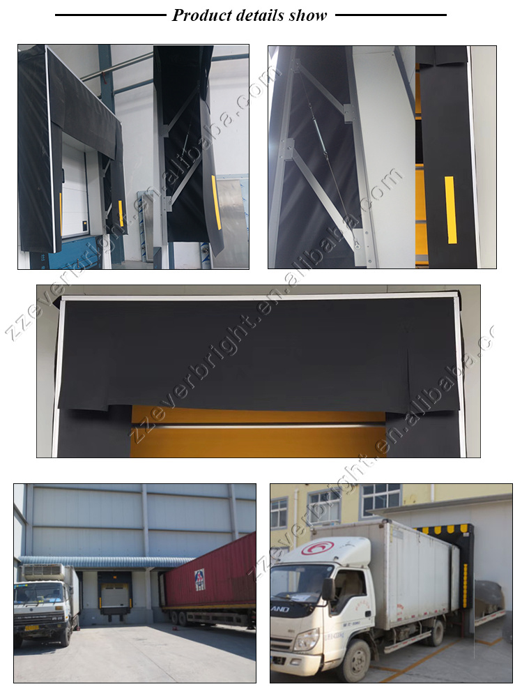 Food Factory Warehouse Used Canopy Dock Door Shelter