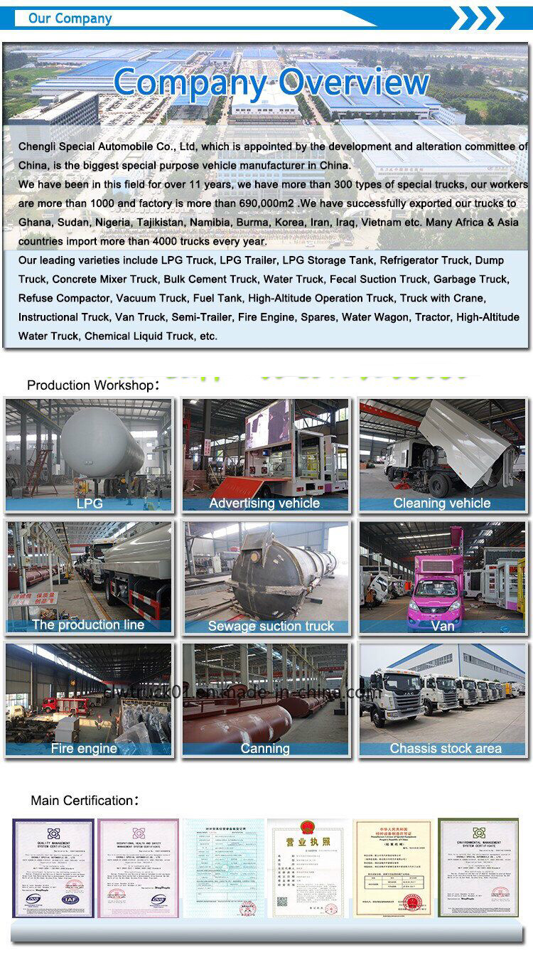 Food Grade Stainless Steel Tank Truck for Transport Milk