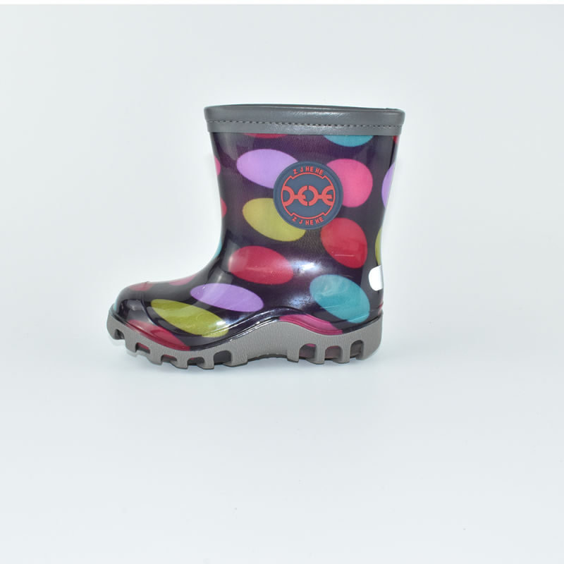 Colorful Customize Unique PVC Rain Wellington Boots for Children