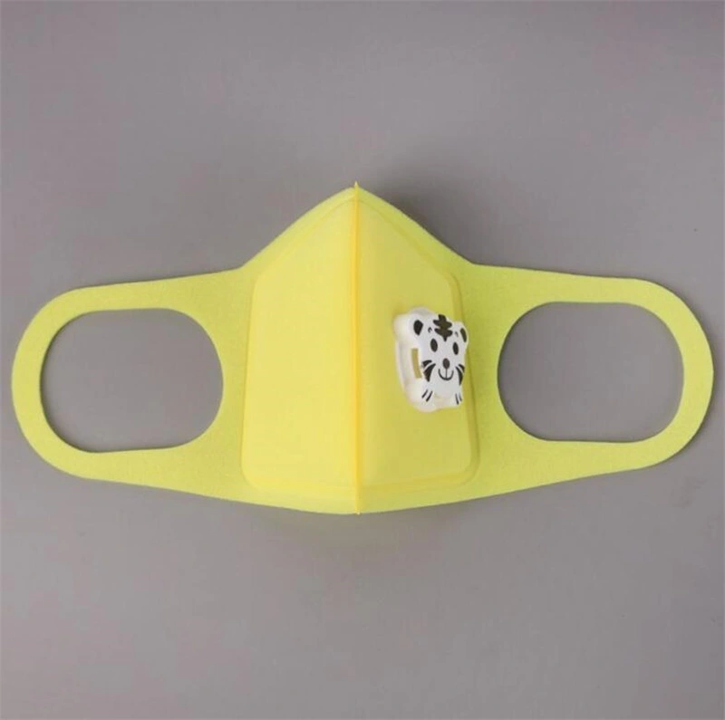 Children's Color Masks Washable Baby Students Kids Sunscreen Sponge Masks