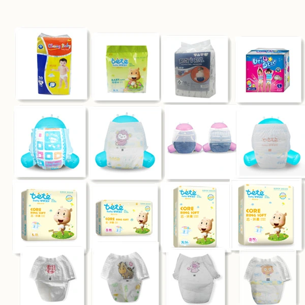 Colourful Disposable Baby Diaper, Baby Products, Baby Disposable Diaper Products