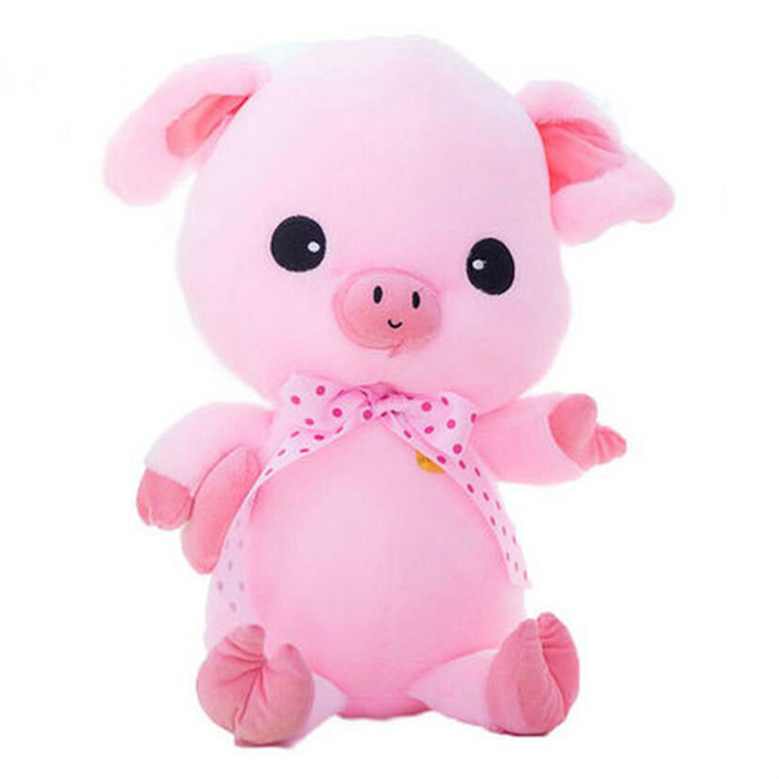 Soft Plush Stuffed Dolls Online Cute Pig Doll for Babies