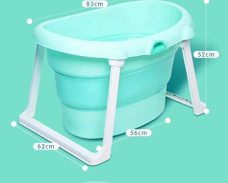 Foldable Baby Bath Tub Plastic Bathtub